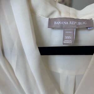 Banana Republic Ivory Blouse